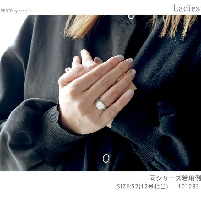 トムウッド リング メンズ レディース ブランド TOMWOOD Kay Ring White MOP 52size 101283 シルバー アクセサリー TOM-101283-52