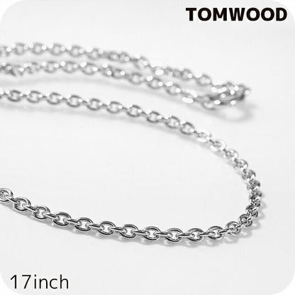 トムウッド ネックレス メンズ レディース ブランド TOMWOOD エイダチェーンスリム 17インチ 101425 シルバー アクセサリー TOM-101425-17