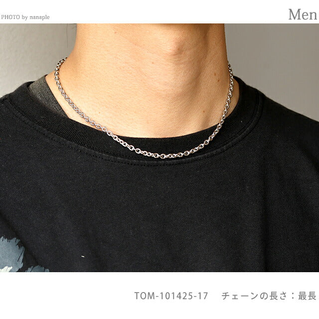 トムウッド ネックレス メンズ レディース ブランド TOMWOOD エイダチェーンスリム 17インチ 101425 シルバー アクセサリー TOM-101425-17