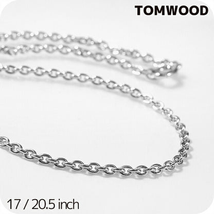 トムウッド ネックレス メンズ レディース ブランド TOMWOOD Ada Chain Slim 101425 アクセサリー 選べるモデル TOM-101425