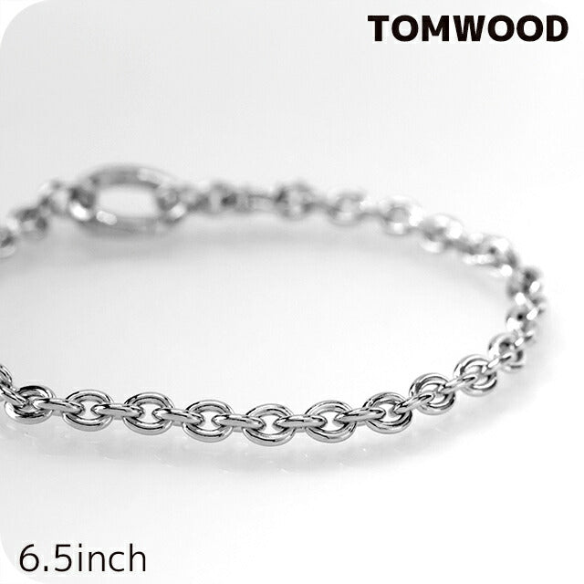 トムウッド ブレスレット メンズ レディース ブランド TOMWOOD Ada Bracelet Slim 6.5inch 101433 シルバー アクセサリー TOM-101433-6-5