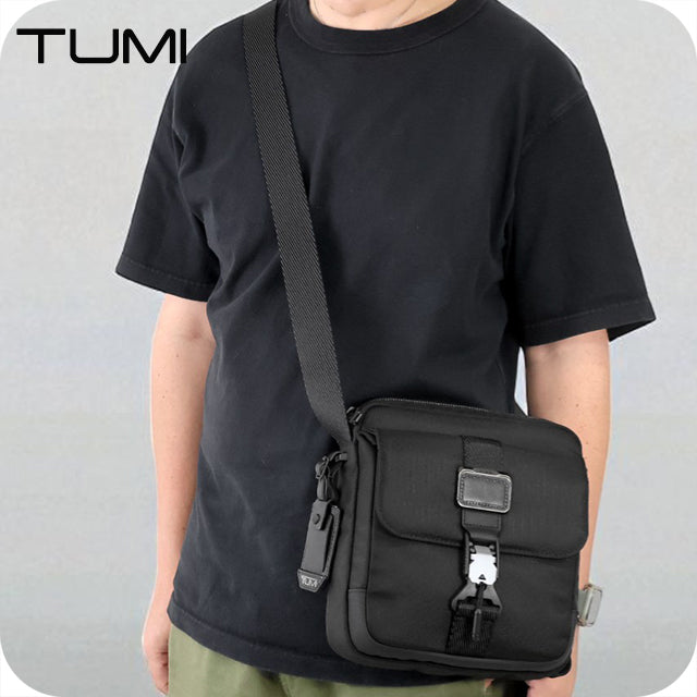 トゥミ ショルダーバッグ メンズ ブランド TUMI ジュニア クロスボディ クロスボディ 0232709D BLACK バッグ TUMI-0232709