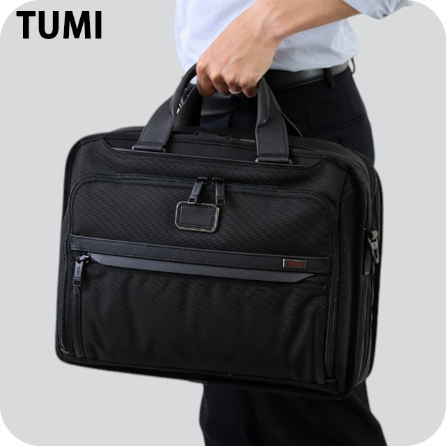 トゥミ ブリーフケース メンズ ブランド TUMI アルファ ビジネスカバン パソコンバッグ PCバッグ リクルートバッグ 2WAY 02603132D3 BLACK TUMI-02603132D3