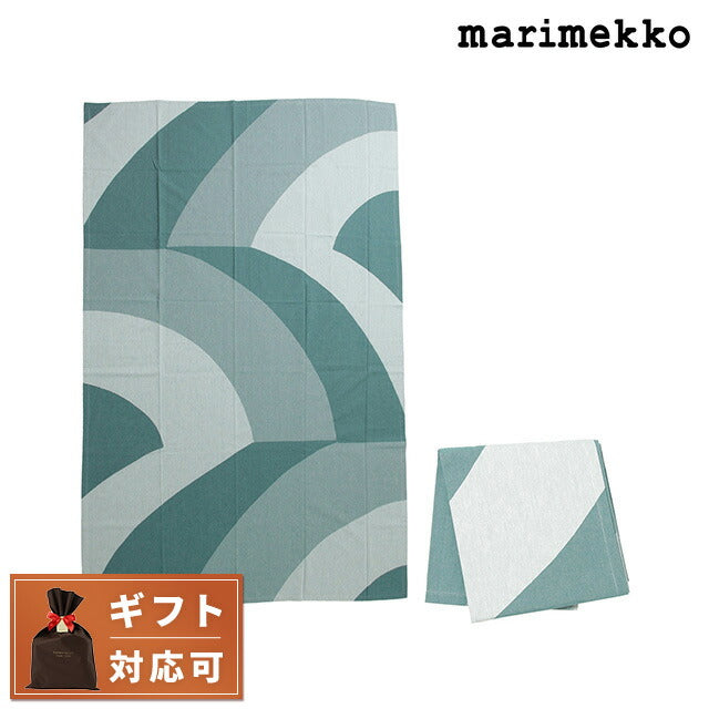 マリメッコ marimekko 072187 650 サヴァンニ テーブルクロス 244×151cm グリーン/ ダークブルー/ ミント レディース ユニセックス UCMM00473L