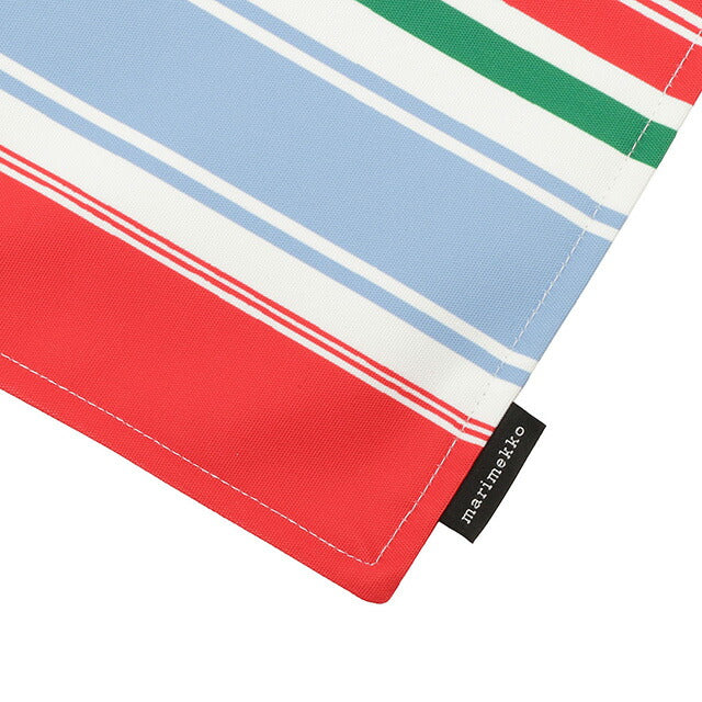 マリメッコ marimekko 072347 105 パラーティ プレイスマット ランチョンマット マルチカラーストライプ レディース ユニセックス UCMM00514L