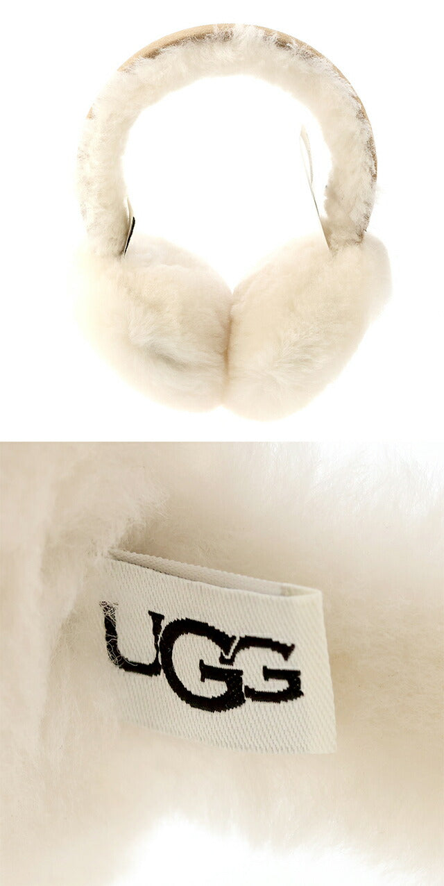 アグ イヤーマフ レディース ブランド UGG シープスキンエンブロイ