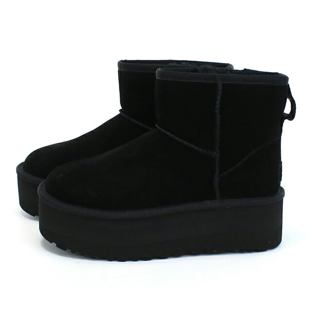 アグ ブーツ レディース ブランド UGG CLASSIC MINI PLATFORM 1134991 ブラック シューズ 選べるモデル UGG1134991A