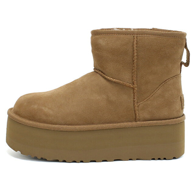 アグ ブーツ レディース ブランド UGG CLASSIC MINI PLATFORM 1134991 ベージュ シューズ 選べるモデル UGG1134991B