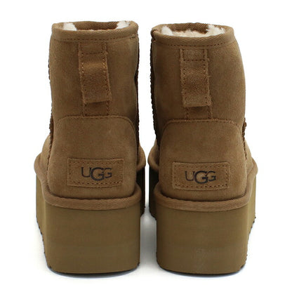 アグ ブーツ レディース ブランド UGG CLASSIC MINI PLATFORM 1134991 ベージュ シューズ 選べるモデル UGG1134991B