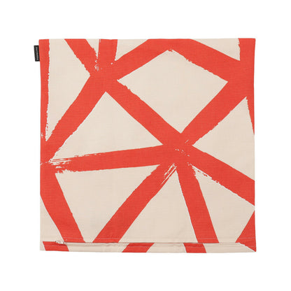 マリメッコ marimekko 072183 230 ウッコスピルビ クッションカバー 40×40cm ピーチ×レッド レディース ユニセックス UOMM00506L