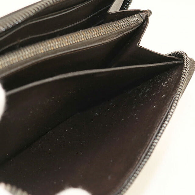 中古 ベルルッティ 長財布ラウンドファスナー メンズ ブランド BERLUTI スクリットレザー レザー ブラウン 財布 USDBER101172011