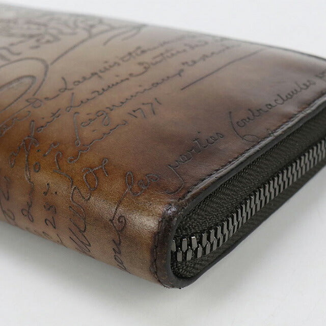 中古 ベルルッティ 長財布ラウンドファスナー メンズ ブランド BERLUTI