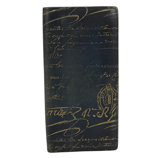 中古 ベルルッティ 長財布二折 メンズ ブランド BERLUTI カリグラフィ