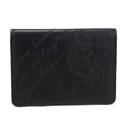 中古 ベルルッティ 名刺入れ メンズ ブランド BERLUTI カリグラフィ ブラック 小物 USDBER104275011