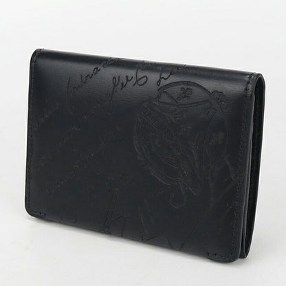 中古 ベルルッティ 名刺入れ メンズ ブランド BERLUTI カリグラフィ ブラック 小物 USDBER104275011