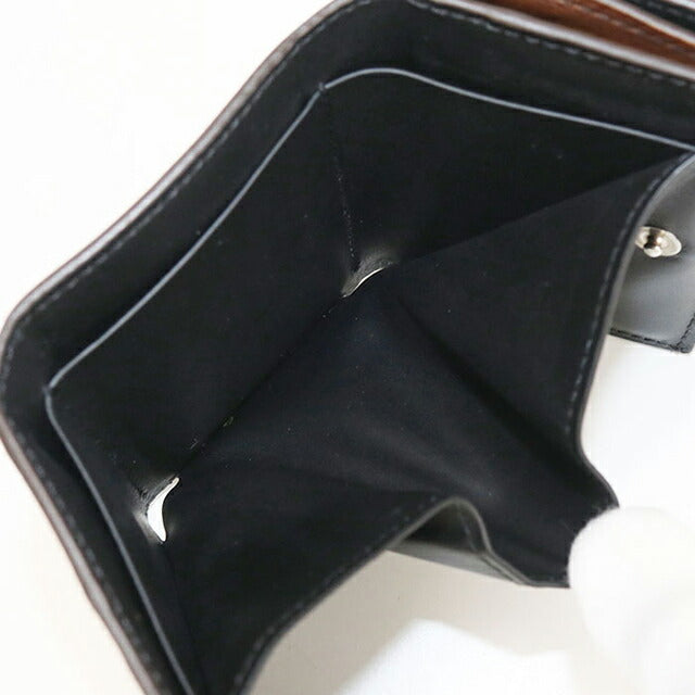 二手 Berluti Trifold 钱包 男士品牌 BERLUTI Acaju 翻盖紧凑型钱包 棕色钱包 USDBER104635011