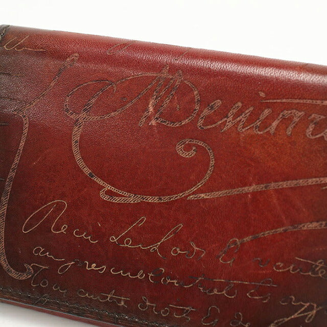 中古 ベルルッティ 名刺入れ メンズ ブランド BERLUTI レザー ブラウン