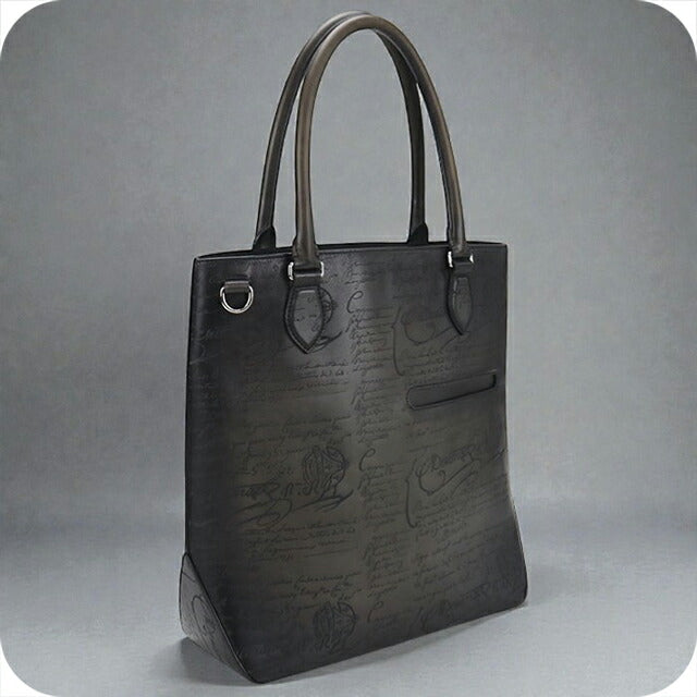 中古 ベルルッティ トートバッグ メンズ ブランド BERLUTI ブラウン