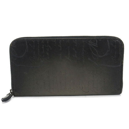 Used Berluti long wallet round zipper men&