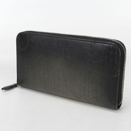 Used Berluti long wallet round zipper men&
