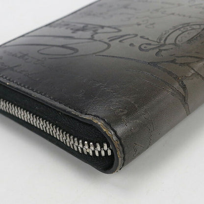 Used Berluti long wallet round zipper men&