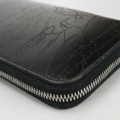 Used Berluti long wallet round zipper men&