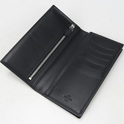 中古 ベルルッティ 長財布二折 メンズ ブランド BERLUTI サンタルフラップロングウォレット ブラック USDBER110331011