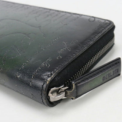 Used Berluti long wallet round zipper men&