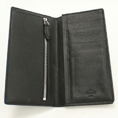 中古 ベルルッティ 長財布ニ折小銭入付き メンズ ブランド BERLUTI フラップ ロングウォレット ブラック USDBER113528011