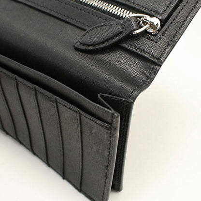 中古 ベルルッティ 長財布ニ折小銭入付き メンズ ブランド BERLUTI フラップ ロングウォレット ブラック USDBER113528011