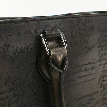 中古 ベルルッティ トートバッグ メンズ ブランド BERLUTI レザー ブラック USDBER114919011