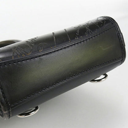中古 ベルルッティ ショルダーバッグ メンズ ブランド BERLUTI プルミエジュール ガリバー メッセンジャーバッグ カーキ USDBER116236011