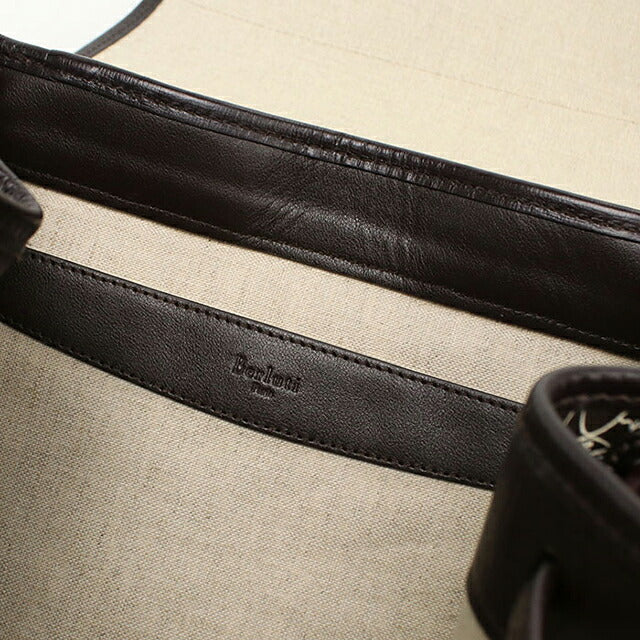 中古 ベルルッティ リュック メンズ ブランド BERLUTI トワル・マルブフ バックパック ブラウン USDBER116725011