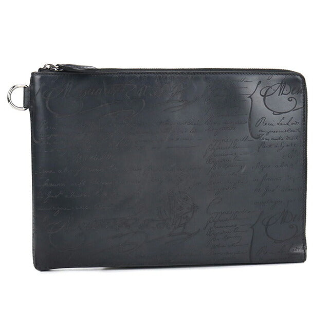 中古 ベルルッティ クラッチバッグ メンズ ブランド BERLUTI   ブラック USDBER118207011