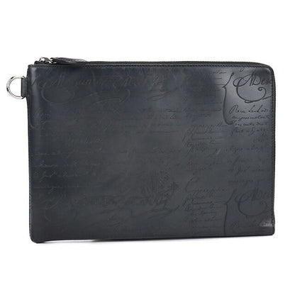 中古 ベルルッティ クラッチバッグ メンズ ブランド BERLUTI   ブラック USDBER118207011
