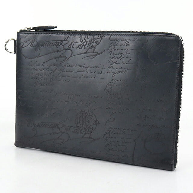 中古 ベルルッティ クラッチバッグ メンズ ブランド BERLUTI   ブラック USDBER118207011