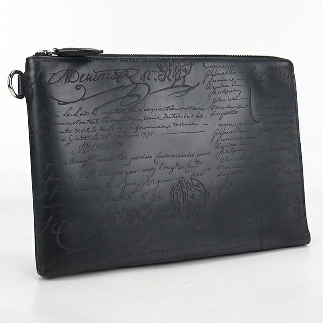 中古 ベルルッティ クラッチバッグ メンズ ブランド BERLUTI   ブラック USDBER118207011