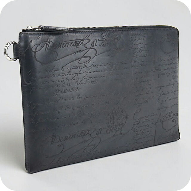 中古 ベルルッティ クラッチバッグ メンズ ブランド BERLUTI   ブラック USDBER118207011