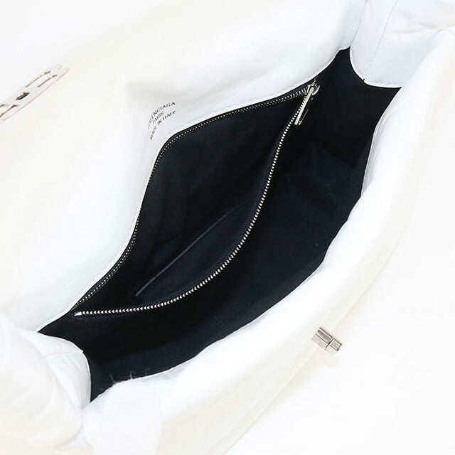 中古 バレンシアガ ハンドバッグ レディース ブランド BALENCIAGA モナコ スリングバッグ レザー 787896 ホワイト バッグ USDBG100229011