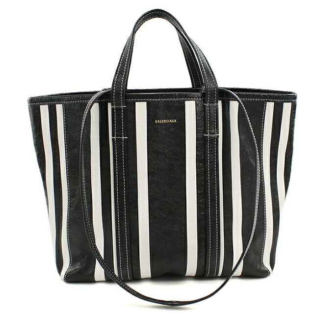 中古 バレンシアガ トートバッグ レディース ブランド BALENCIAGA バルベス 2WAY レザー 671409 ブラック バッグ USDBG101101011
