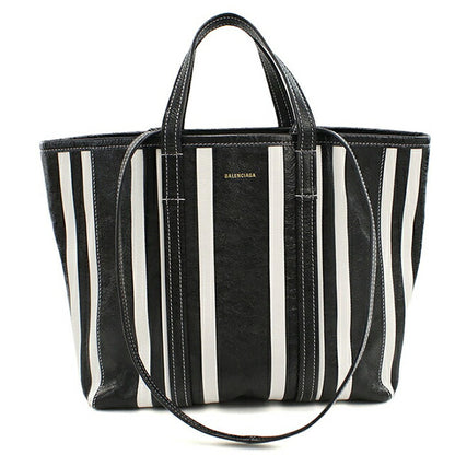 中古 バレンシアガ トートバッグ レディース ブランド BALENCIAGA バルベス 2WAY レザー 671409 ブラック バッグ USDBG101101011