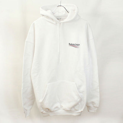 中古 バレンシアガ パーカー メンズ ブランド BALENCIAGA 578135 TIV53 9040 ホワイト ウェア USDBG101287011