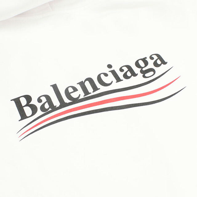 中古 バレンシアガ パーカー メンズ ブランド BALENCIAGA 578135 TIV53 9040 ホワイト ウェア USDBG101287011