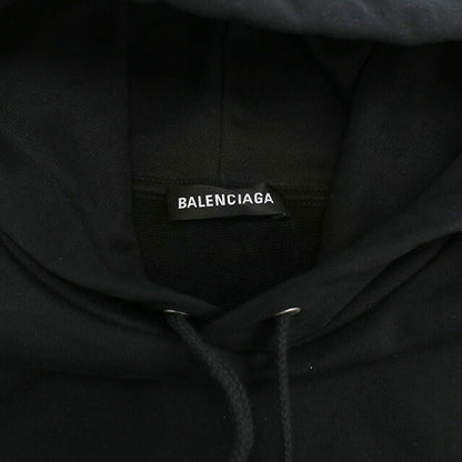 中古 バレンシアガ パーカー メンズ ブランド BALENCIAGA 556145 TBV14 1000 ブラック ウェア USDBG101288011