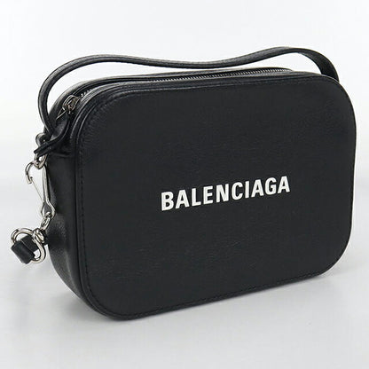 中古 バレンシアガ 斜め掛け ショルダーバッグ レディース ブランド BALENCIAGA エブリデイ カメラバッグ XS レザー 608653 ブラック USDBG102162011