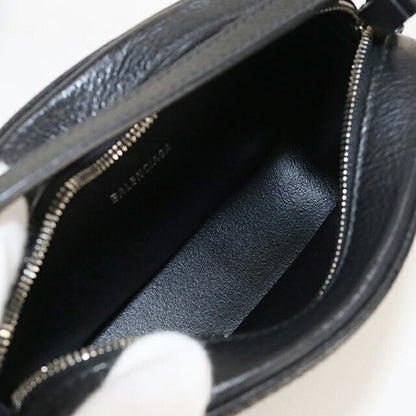 中古 バレンシアガ 斜め掛け ショルダーバッグ レディース ブランド BALENCIAGA エブリデイ カメラバッグ XS レザー 608653 ブラック USDBG102162011