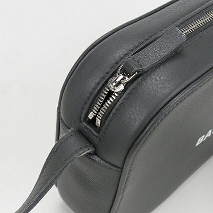 中古 バレンシアガ 斜め掛け ショルダーバッグ レディース ブランド BALENCIAGA エブリデイ カメラバッグ レザー 552370 グレー バッグ USDBG102173011