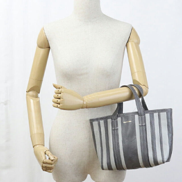 二手 Balenciaga 手提包女士品牌 BALENCIAGA Barbes 2WAY 671404 灰色包 USDBG102473011
