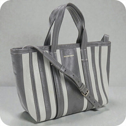 二手 Balenciaga 手提包女士品牌 BALENCIAGA Barbes 2WAY 671404 灰色包 USDBG102473011