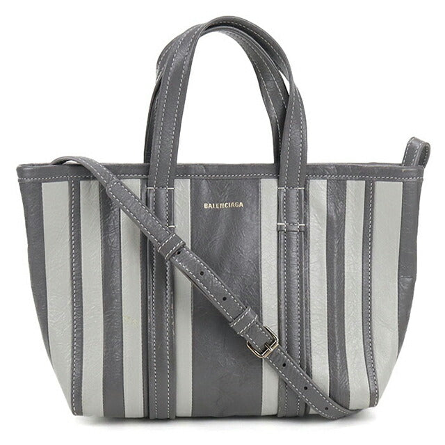 二手 Balenciaga 手提包女士品牌 BALENCIAGA Barbes 2WAY 671404 灰色包 USDBG102473011